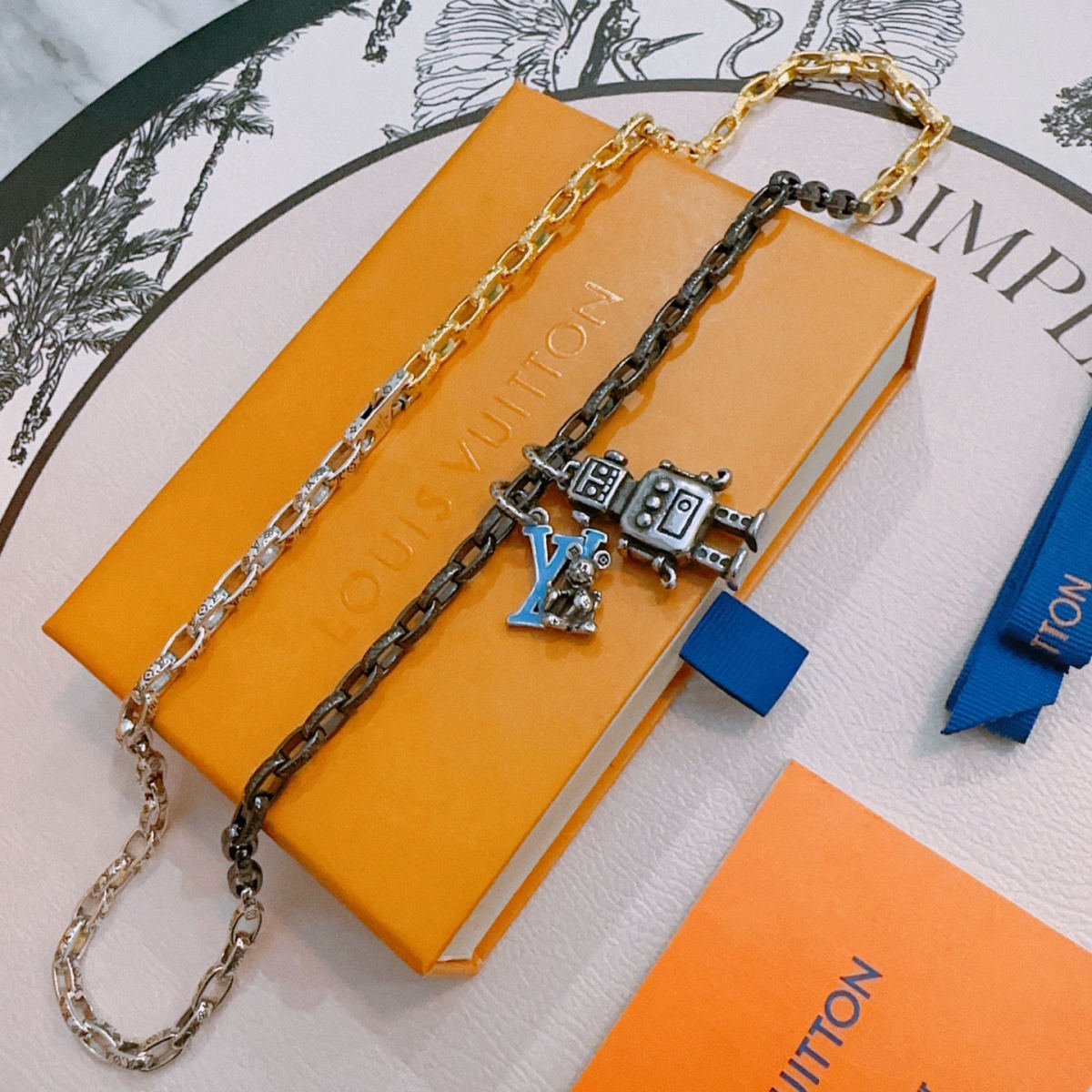 LV necklace