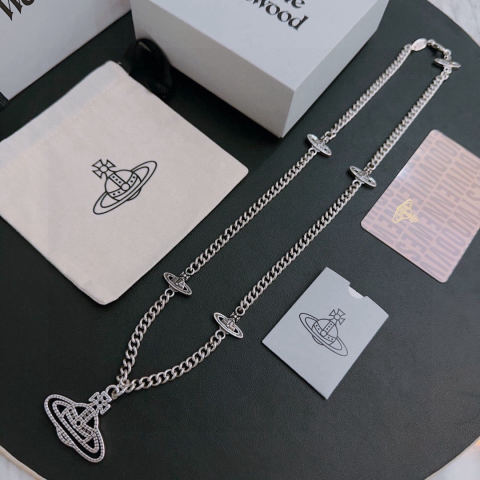 Vivienne Westwood's classic Saturn Necklace