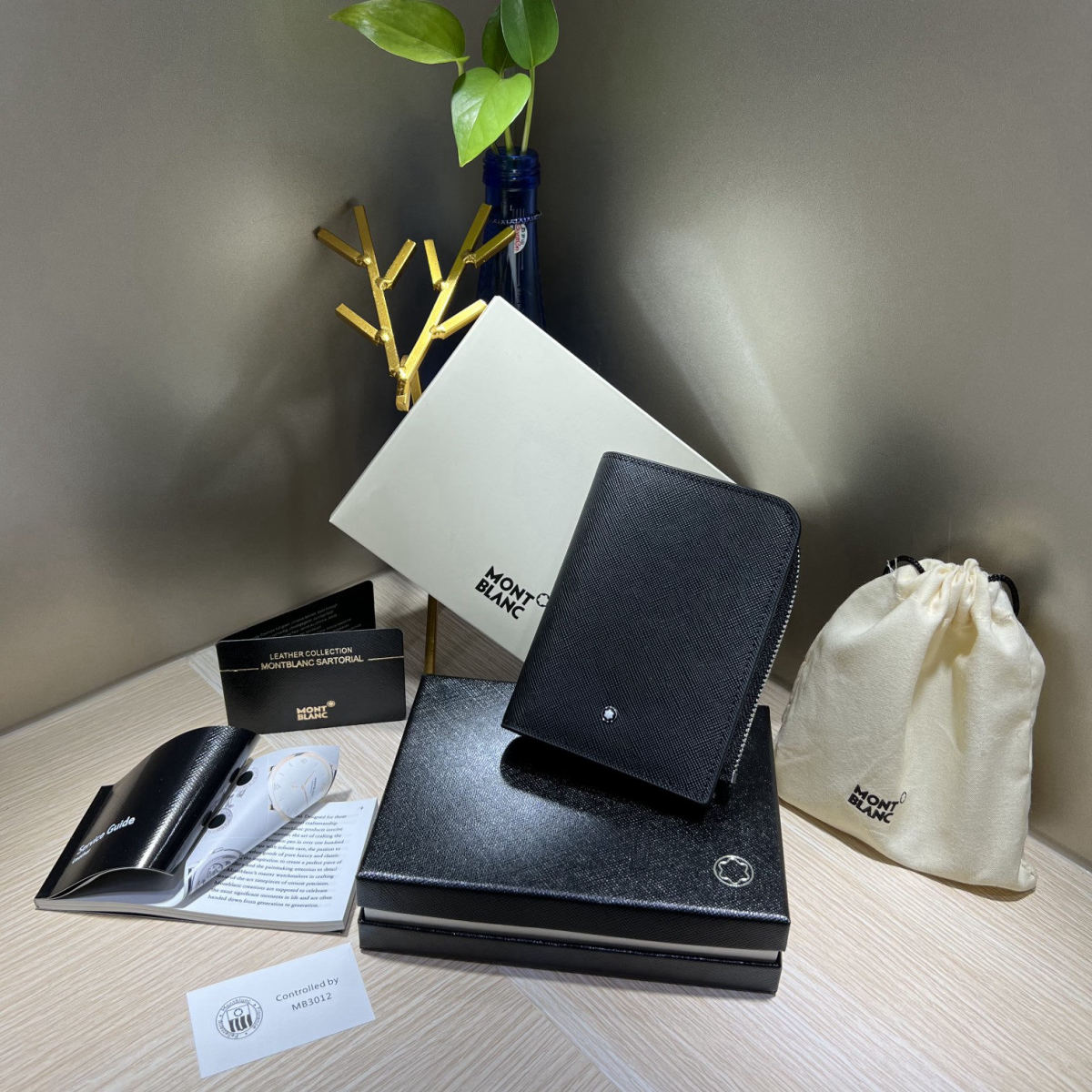 MONTBLANC Masterpiece Series Card Holder, Wallet, and Key Pouch