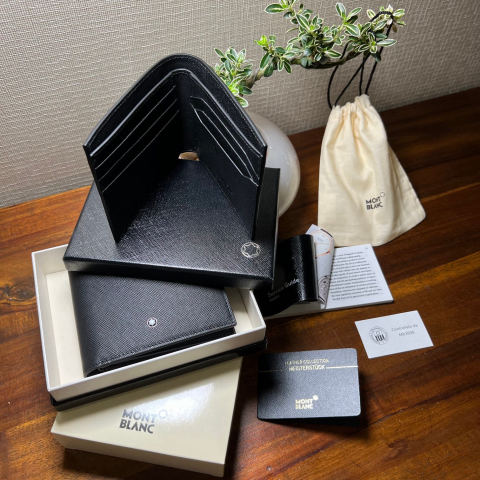 MONTBLANC's 6-Card Slot Wallet