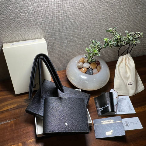 MONTBLANC Masterpiece Series Wallet Classic Black
