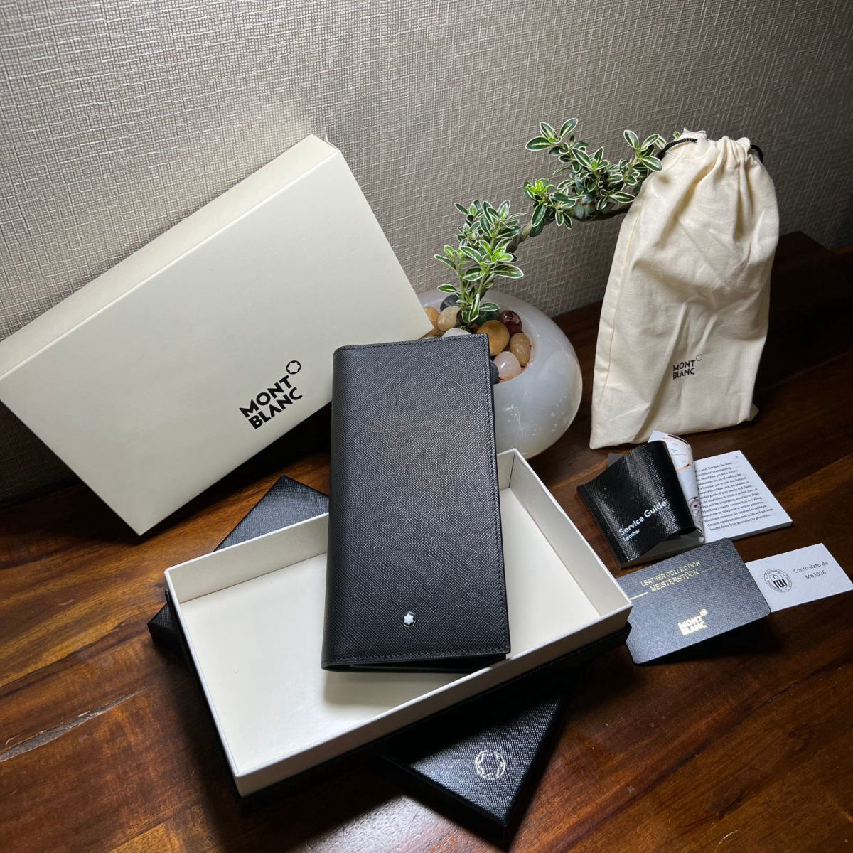 MONTBLANC Masterpiece Series Wallet Classic Black
