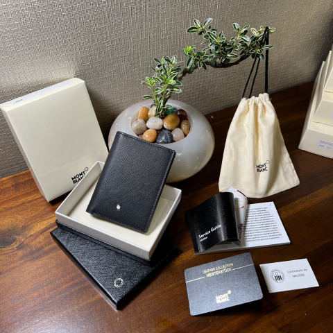 MONTBLANC Masterpiece Series Small Wallet Classic Black