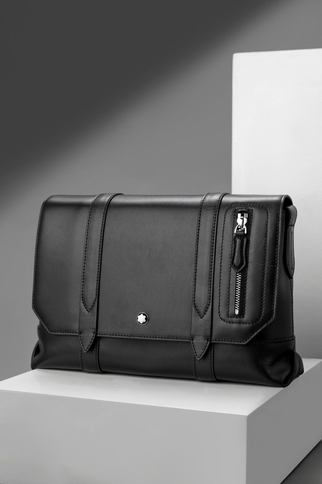 MONTBLANC Soft Leather Mini Messenger Bag