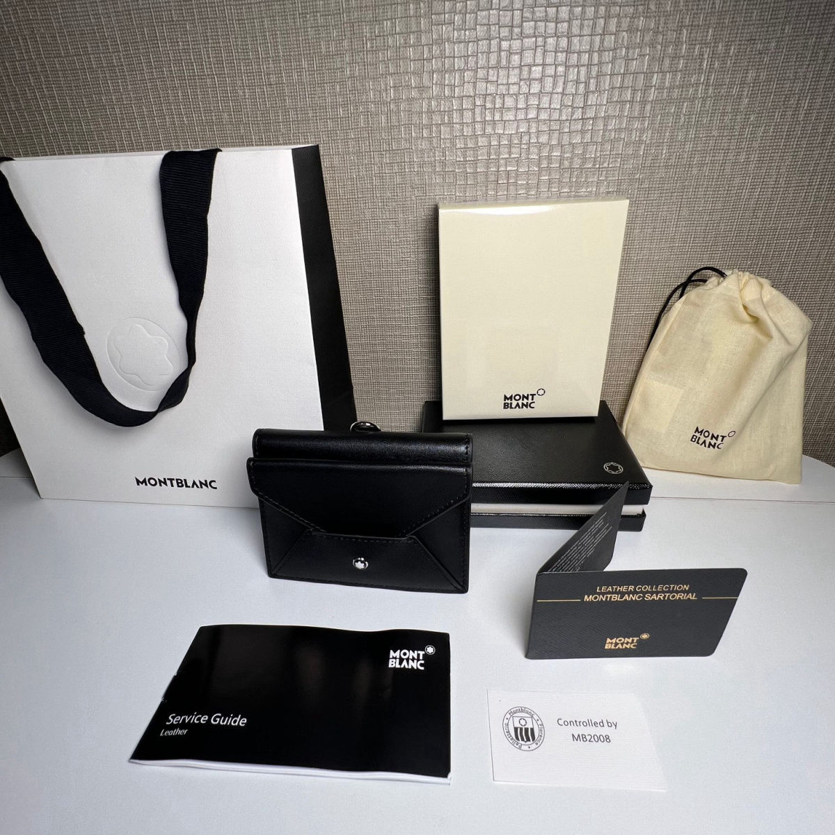 MONTBLANC Soft Leather Business Card Holder
