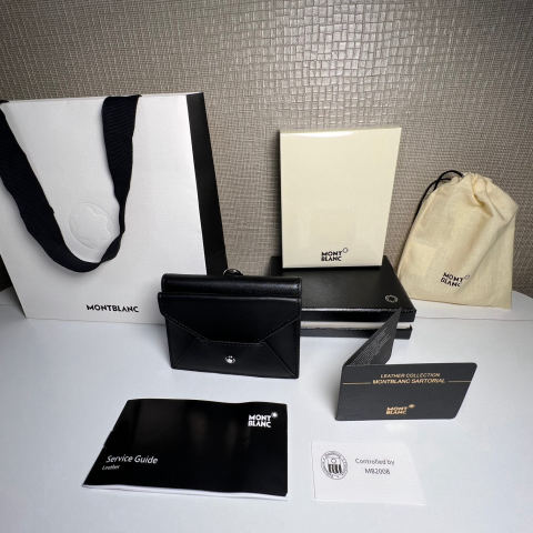 MONTBLANC Soft Leather Business Card Holder