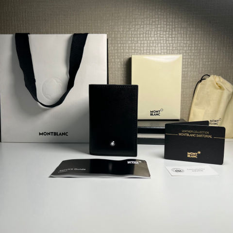 MONTBLANC Soft Leather Business Card Holder