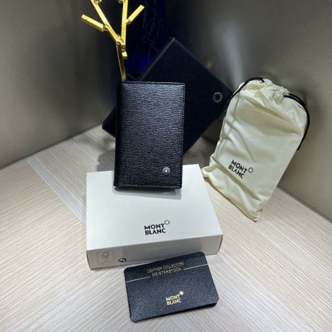 MONTBLANC 4810Westside Textured Business Card Holder