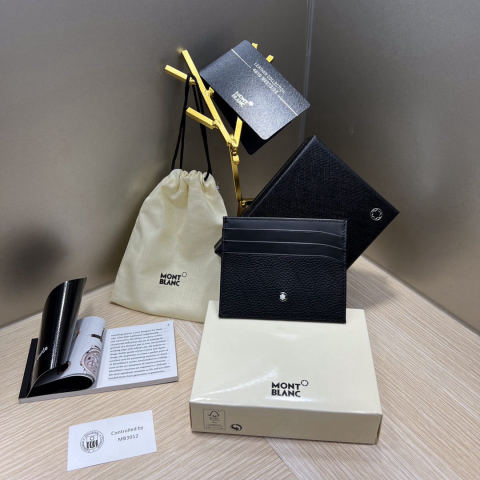 MONTBLANC Meisterstück Soft Grain Series 7-Card Slot Card Holder