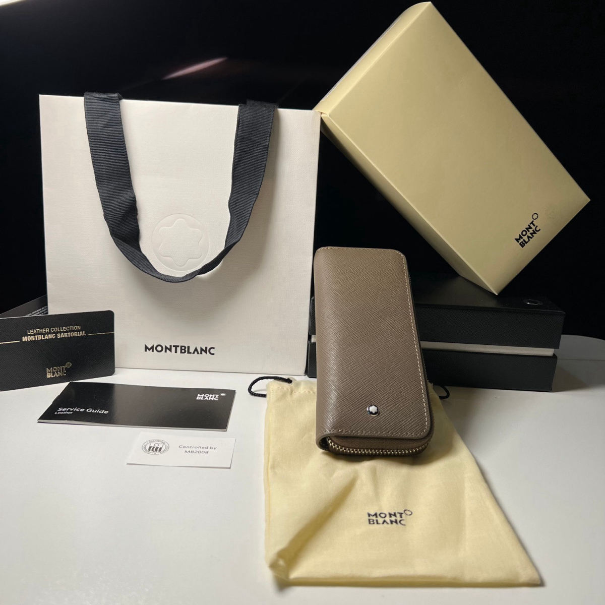 MONTBLANC Heart Series 2-Piece Pencil Case