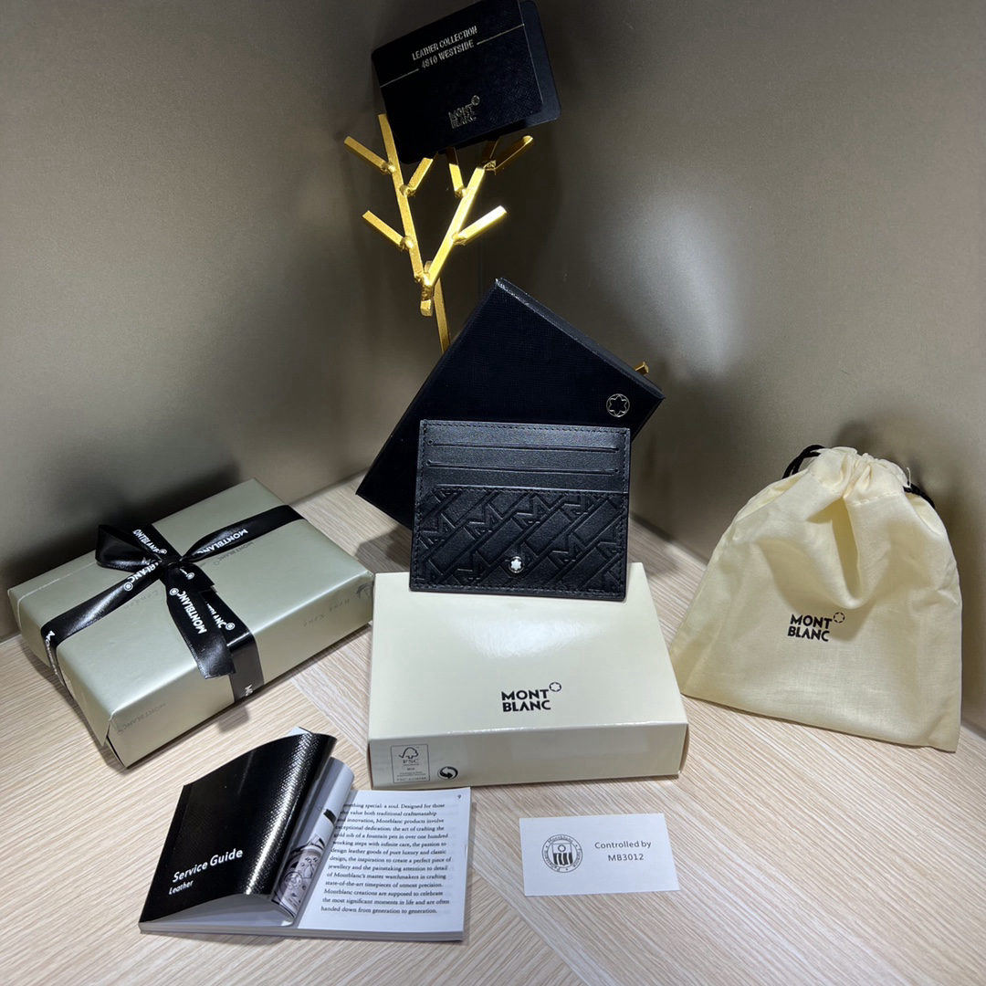 MONTBLANC Black Series Mini Card Holder