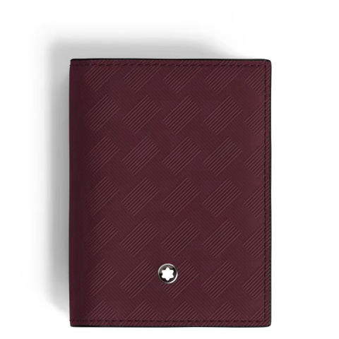 MONTBLANC 3.0 Series 4-Slot Card Holder in Bordeaux Red