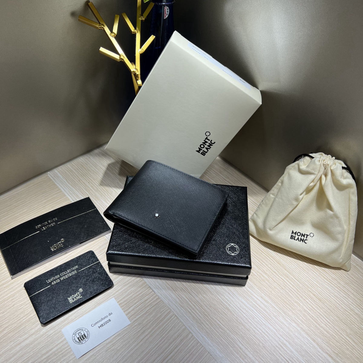 MONTBLANC Masterpiece Series 6-Card Slot Wallet