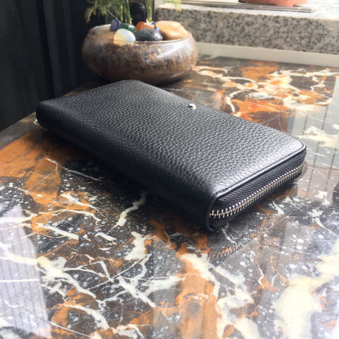 MONTBLANC Meisterstück Soft Leather Textured Series Zipper Handbag