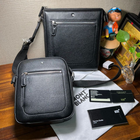 MONTBLANC Textured Surface Crossbody Bag