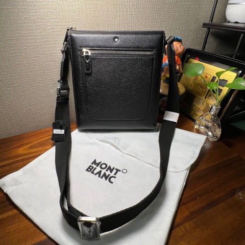 MONTBLANC Textured Surface Crossbody Bag