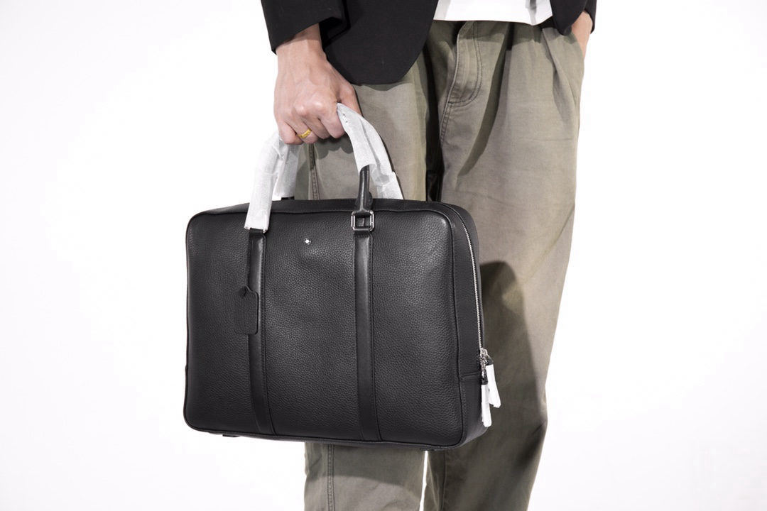 MONTBLANC Premium Soft Leather Grain Briefcase