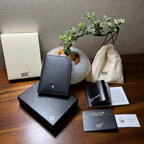 MONTBLANC Meisterstück Soft Leather Angled Wallet Series