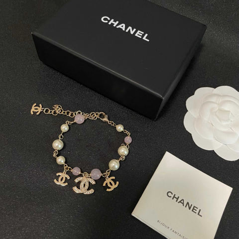 Chanel vintage letter bracelet