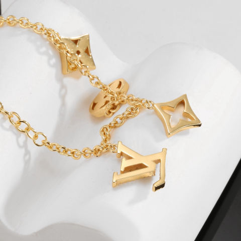 LV letter bracelet