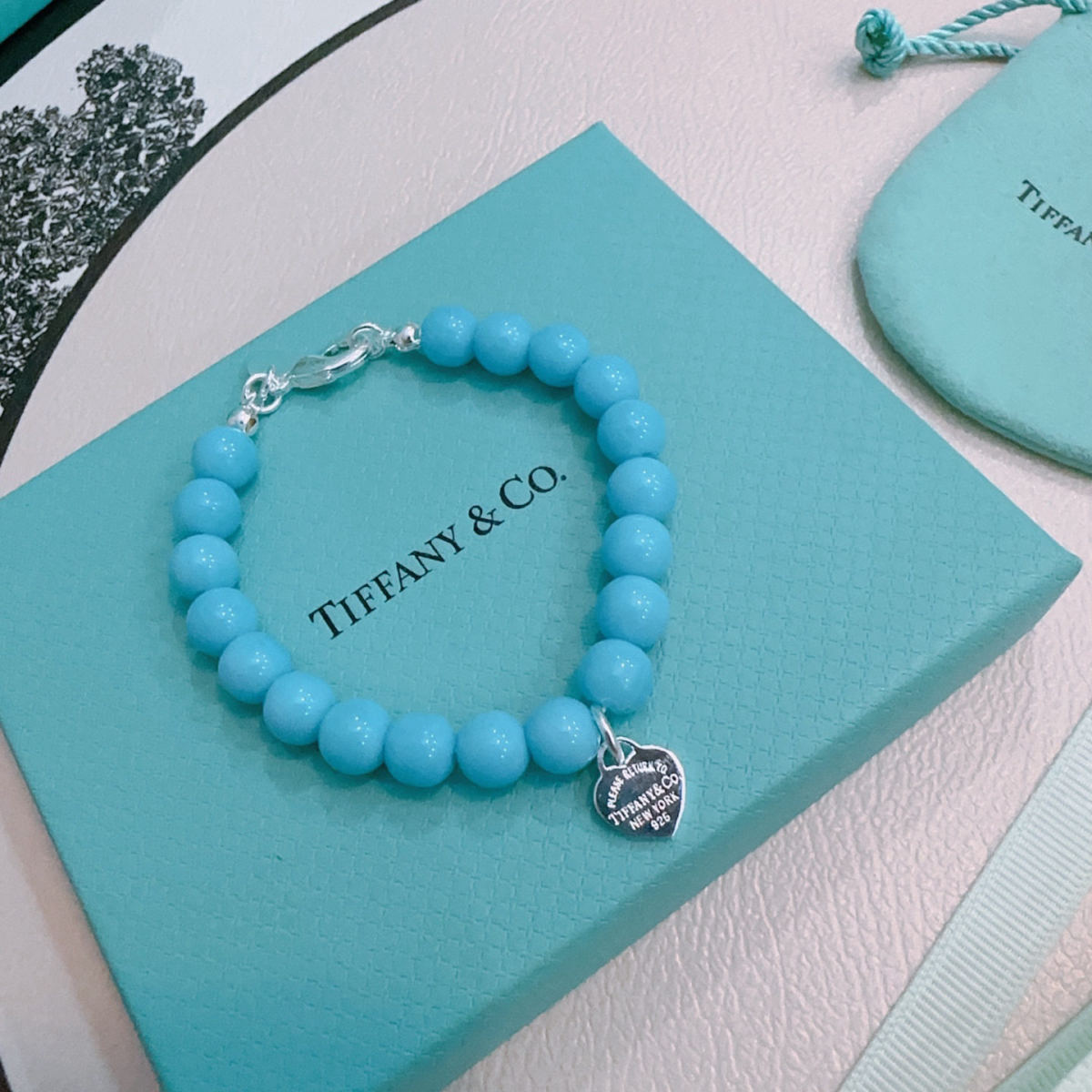 TIFFNY&CO. Fine Silver Version Bracelet