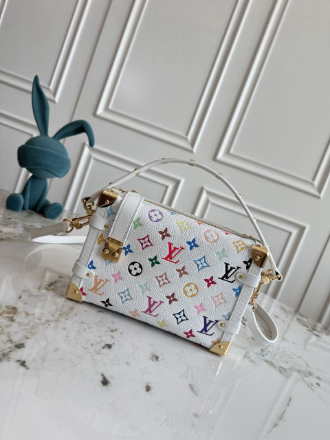 Side Trunk Medium Handbag