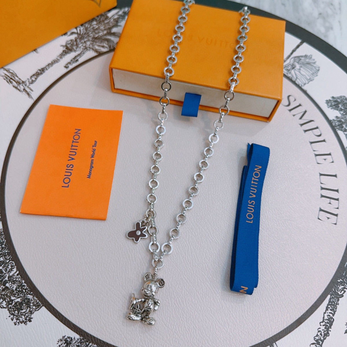 LV necklace