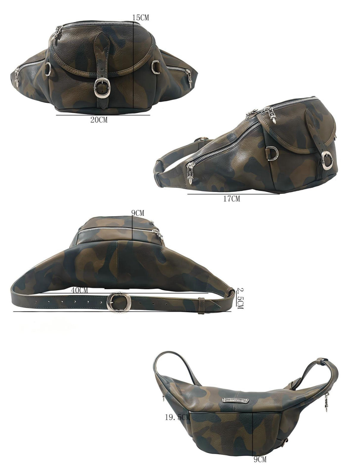 Chrome Hearts Snat pack camo