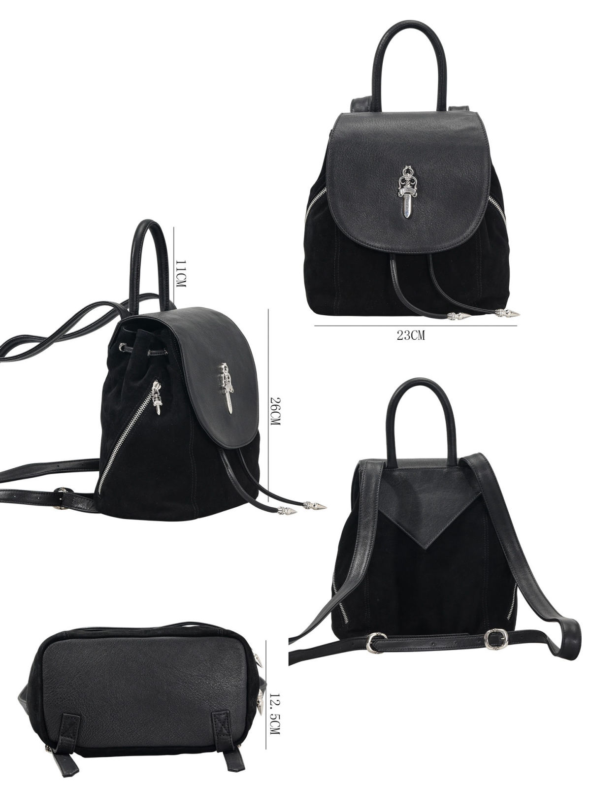 Chrome Hearts Medium Sword Matte Backpack