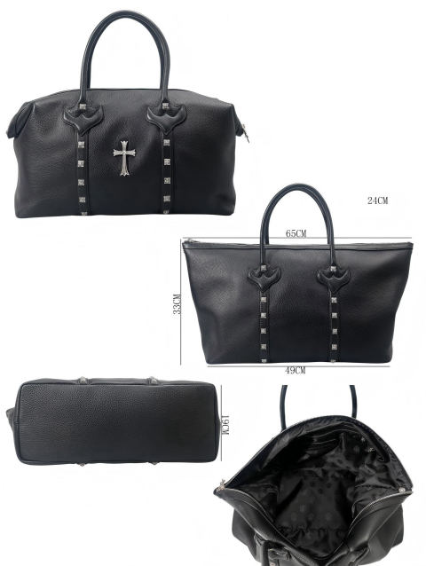 Chrome Hearts Cross Duffle Bag - Cross-shaped Travel Handbag