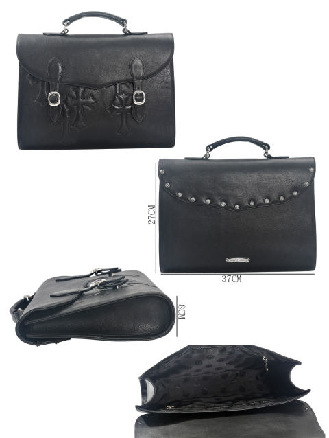 Chrome Hearts Cross Briefcase
