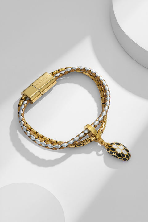 Bv snakehead double-layer bracelet
