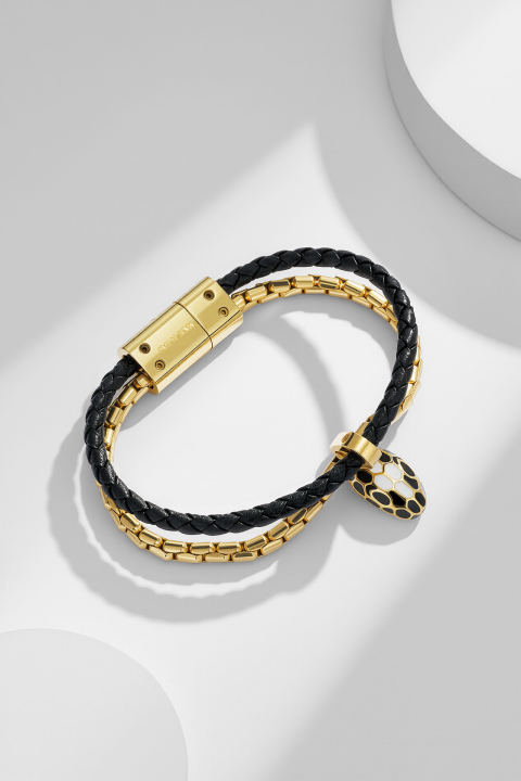 Bv snakehead double-layer bracelet