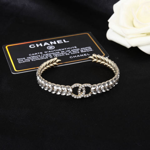 Chanel double C bracelet
