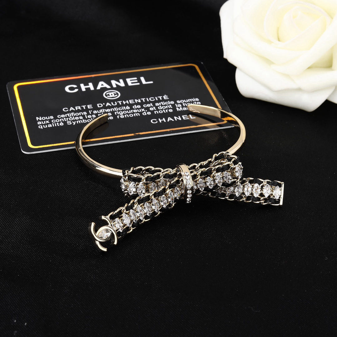 Chanel double C bracelet