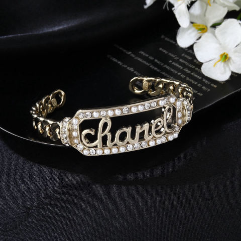 Chanel double C bracelet