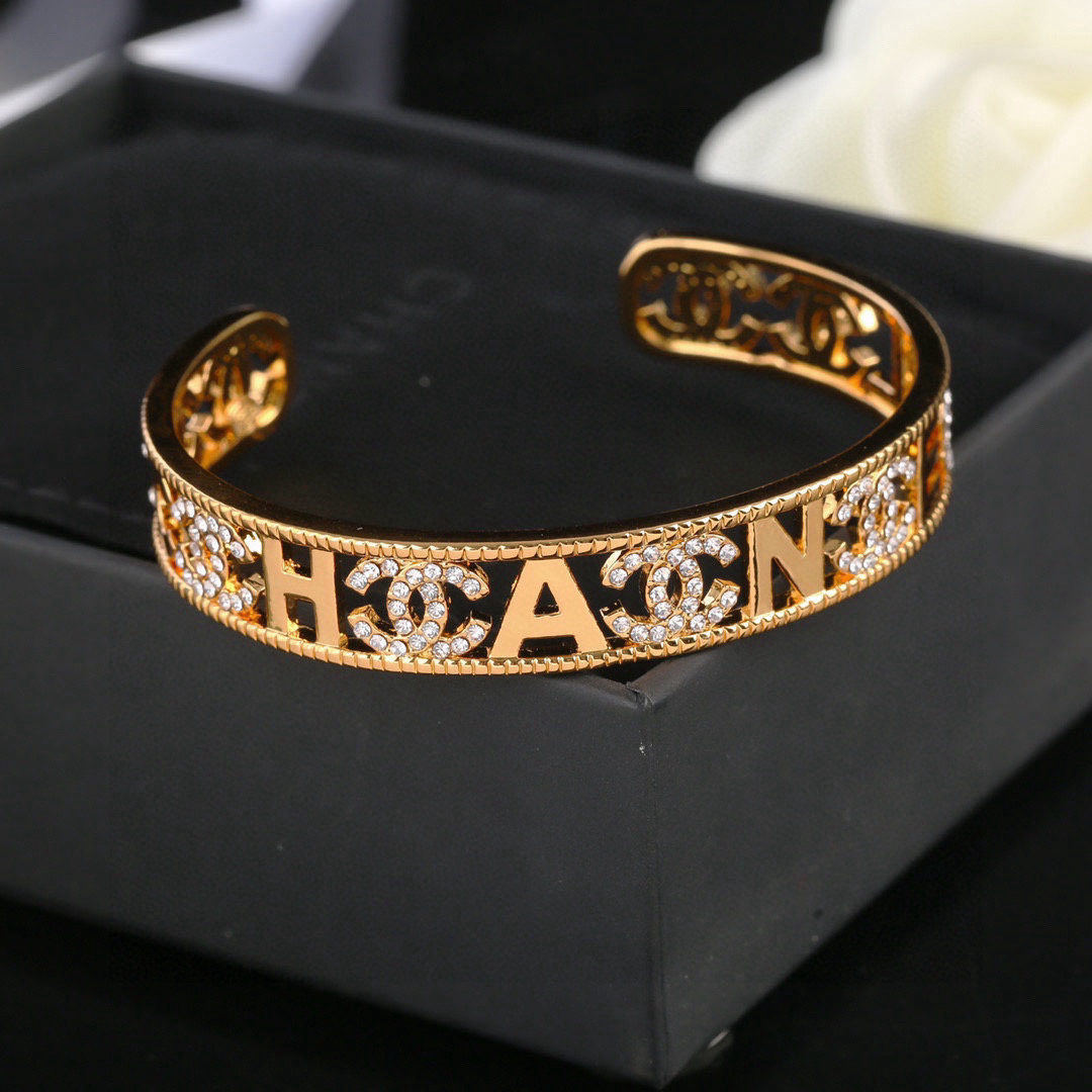 Chanel crystal bracelet