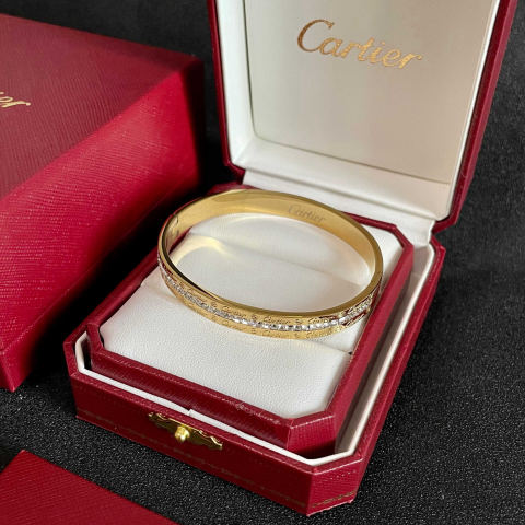 Cartier narrow medium bracelet