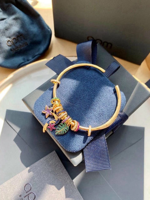 APM Monaco Colorful Tropical Open Bracelet