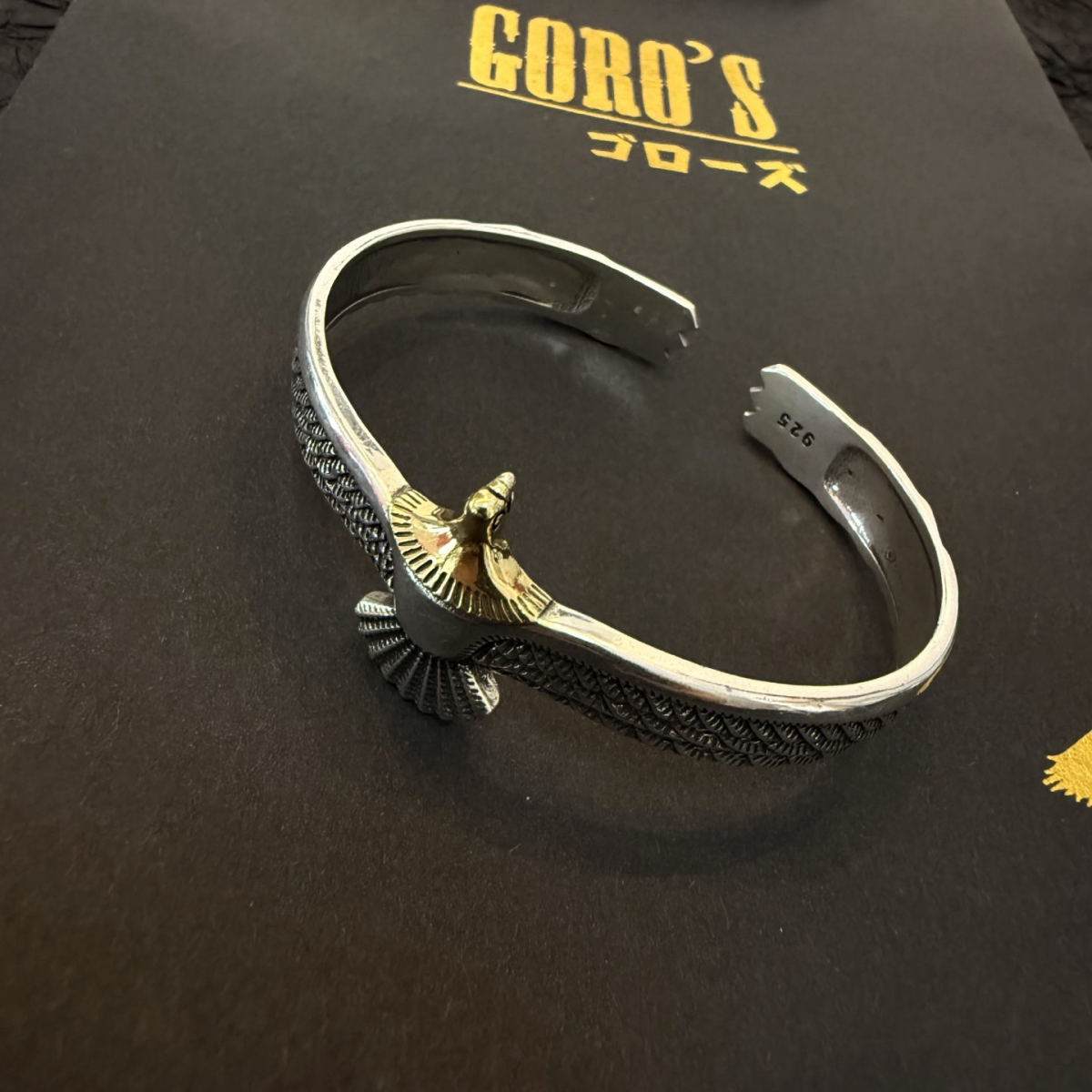 Goro's Flying Eagle Open Bracelet