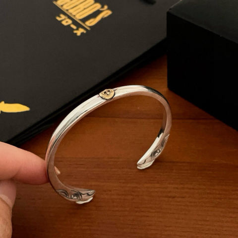 Goro's Gold-Plated Open Bracelet
