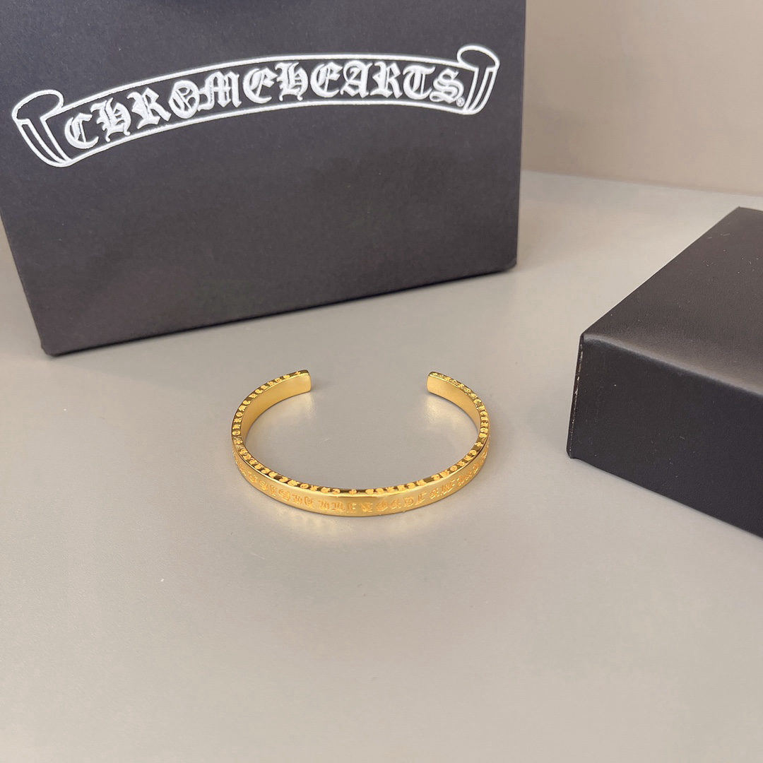 Chrome Hearts Exquisite Gold Bracelet