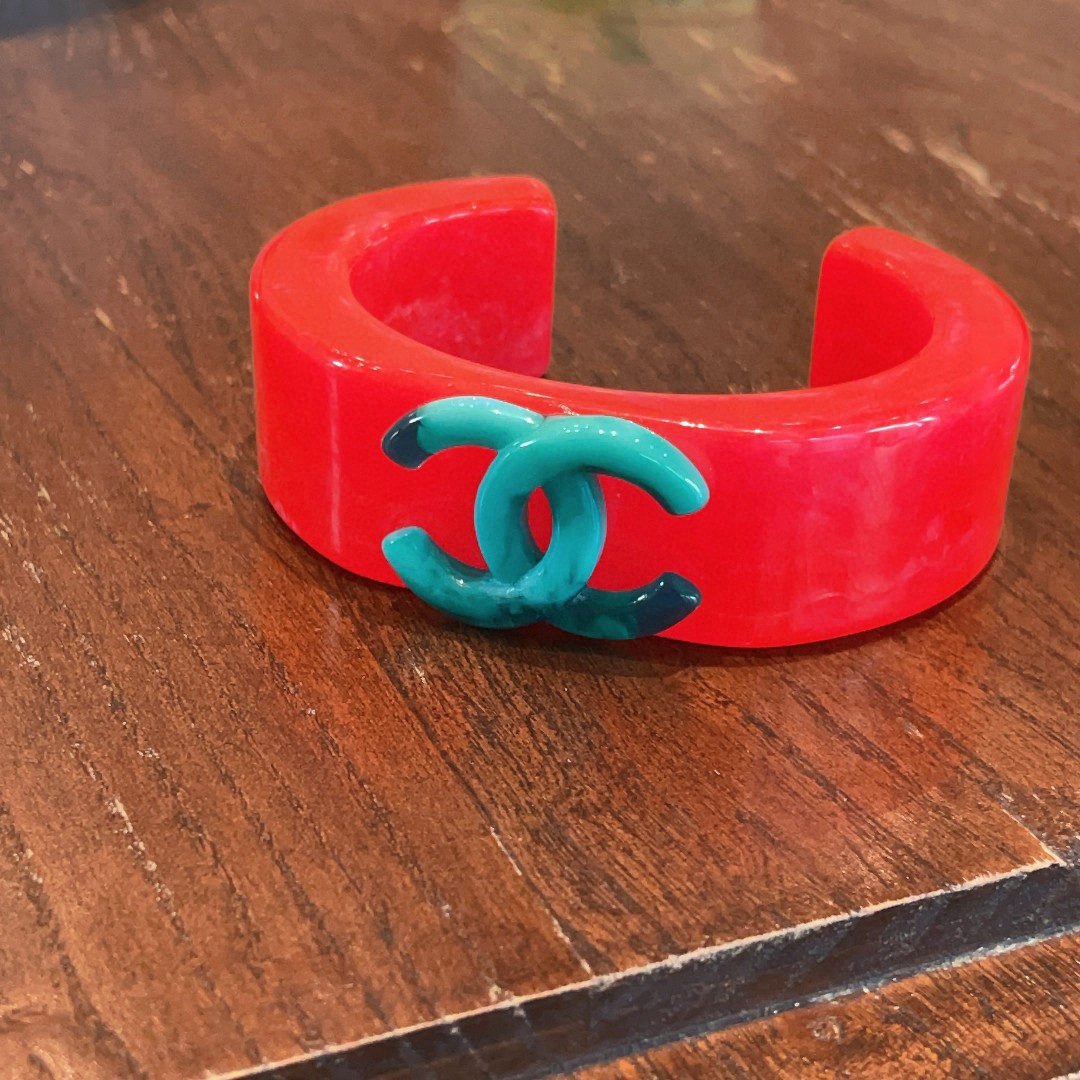 Chanel double C bracelet
