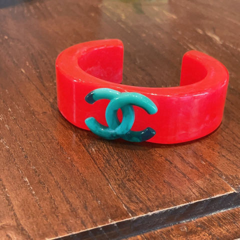 Chanel double C bracelet