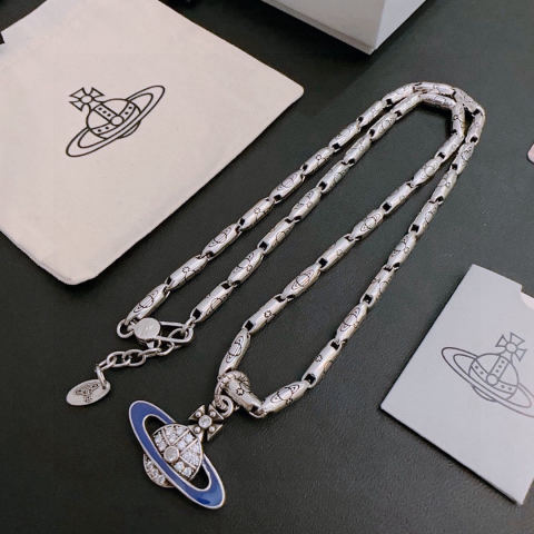 Vivienne Westwood's classic Saturn Necklace