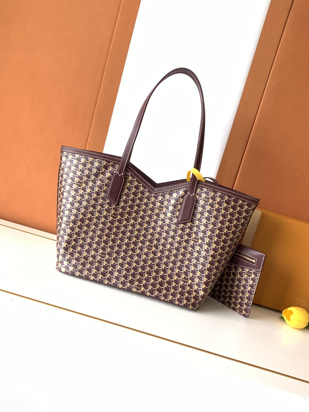 Moynat Canvas Tote Bag