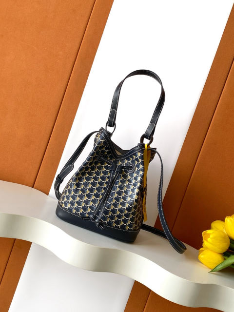 Moynat Canvas Bucket Bag