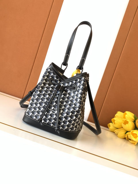 Moynat Canvas Bucket Bag