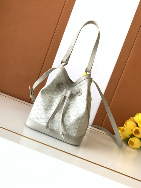 Moynat Canvas Bucket Bag