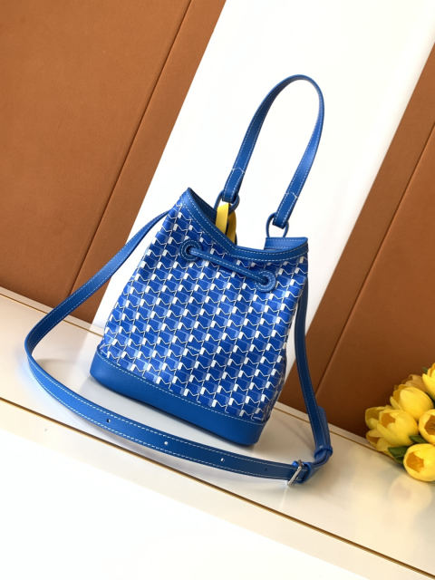 Moynat Canvas Bucket Bag